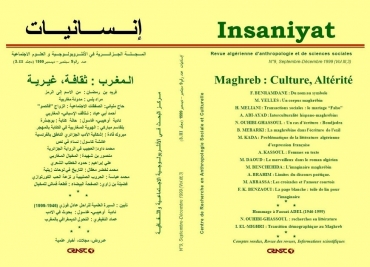 Maghreb : Culture, Altérité