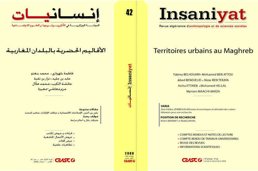cover_caption 42 – Territoires urbains au Maghreb