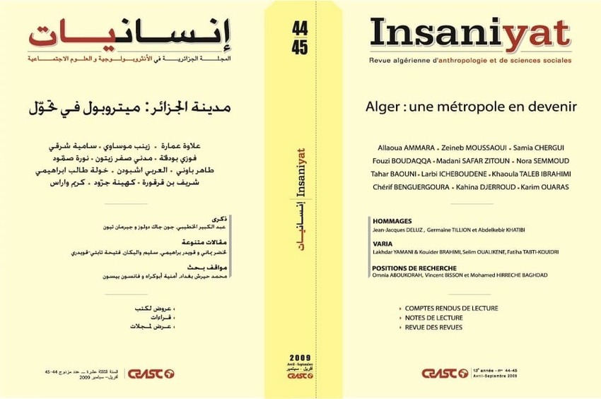cover_caption 44-45 – Alger : une métropole en devenir
