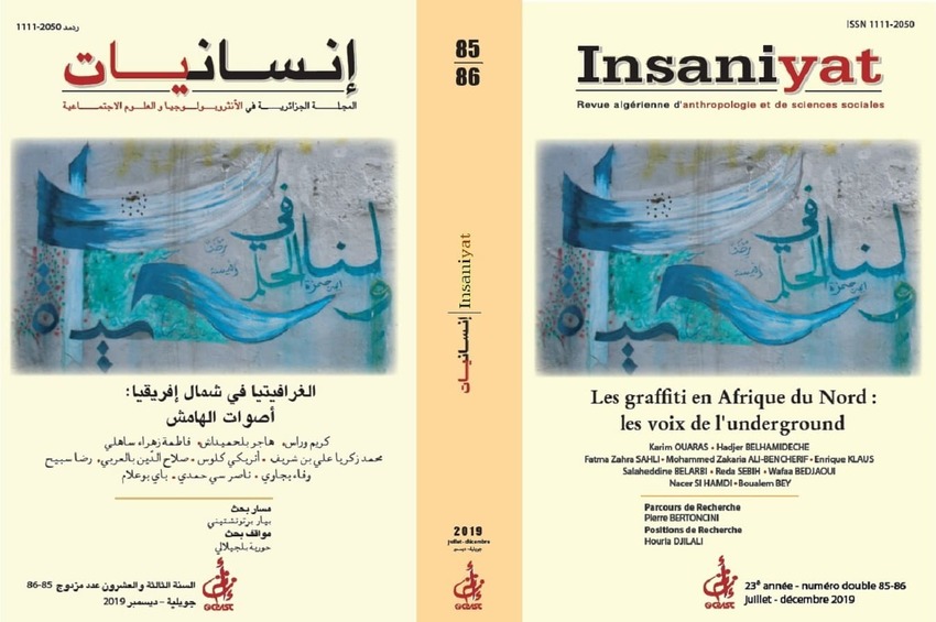 cover_caption 85-86 – Les graffiti en Afrique du Nord : les voix de l'underground